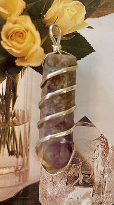 Amethyst Wire Wrapped Pendants - Soul Sparks