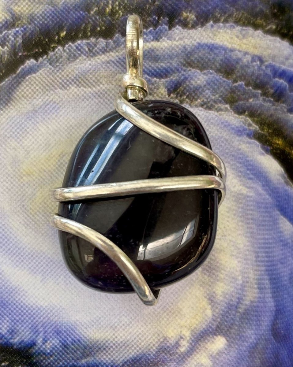 Amethyst Wire Wrapped Pendants - Soul Sparks