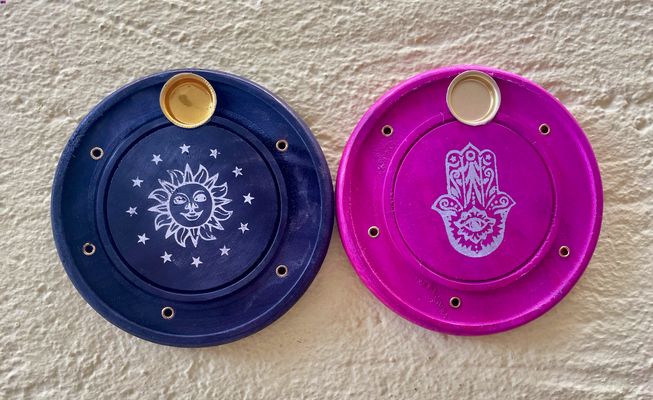 Ash Wood Cone &amp; Incense Burners - Soul Sparks