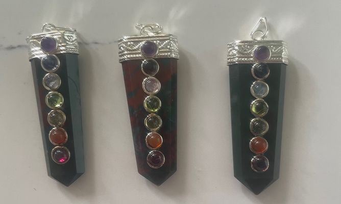 Bloodstone Chakra Pendant - Soul Sparks
