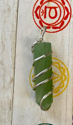 Green Aventurine Wire Wrapped Pendants - Soul Sparks