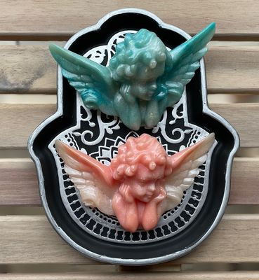 Hamsa Hand Display Plates - Soul Sparks