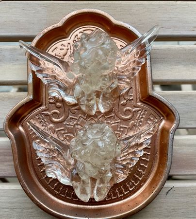 Hamsa Hand Display Plates - Soul Sparks