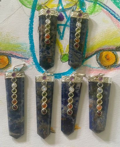 Lapis Lazuli Chakra Pendant - Soul Sparks