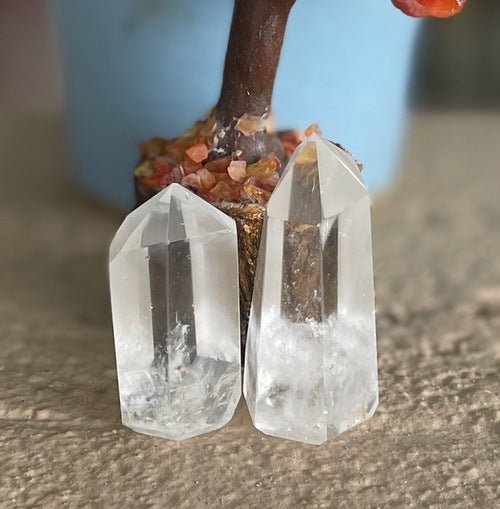 Natural Himalayan Quartz Crystal Points - Soul Sparks