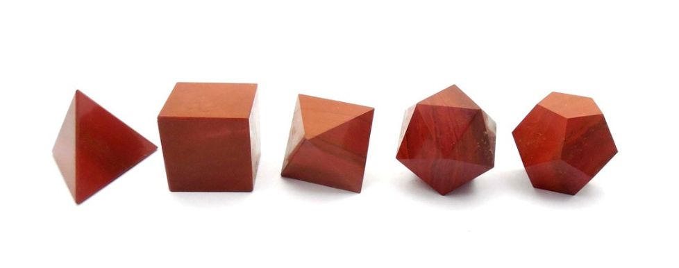 Red Jasper Sacred Geometry Set - Soul Sparks