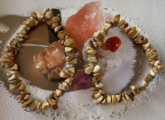 Yellow Agate Chips Bracelet - Soul Sparks