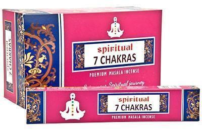 7 Chakra Incense Sticks - Soul Sparks