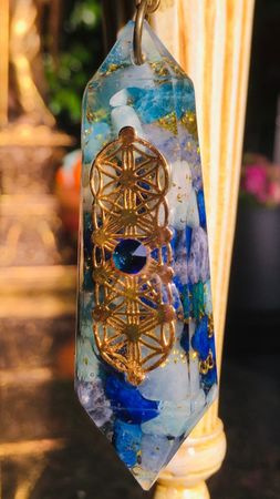 Archangel Michael Orgone Pendant - Soul Sparks