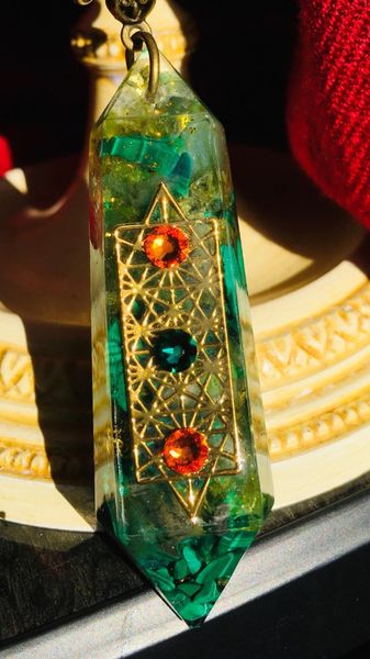 Archangel Raphael Orgone Pendant - Soul Sparks