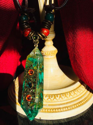 Archangel Raphael Orgone Pendant - Soul Sparks