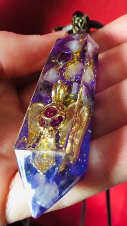 Archangel Zadkiel Orgone Pendant - Soul Sparks