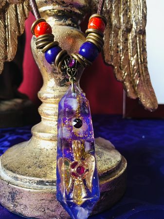 Archangel Zadkiel Orgone Pendant - Soul Sparks