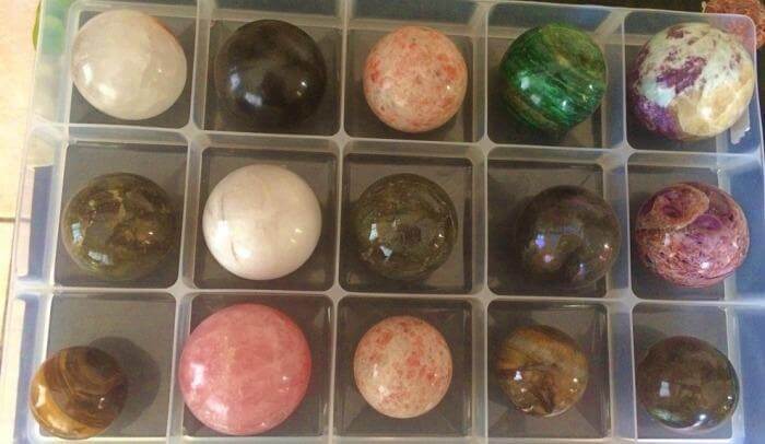 Assorted Crystal Spheres - Soul Sparks