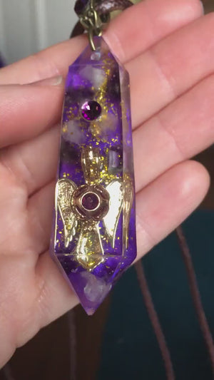 Archangel Zadkiel Orgone Pendant