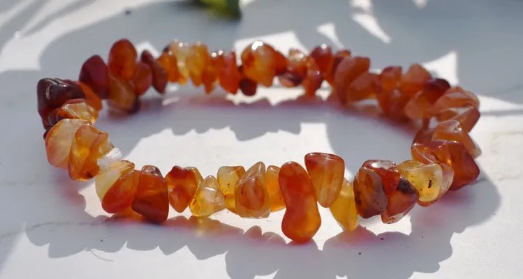 Carnelian Chips Bracelet - Soul Sparks