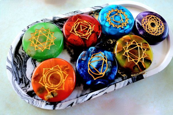 Chakra Stones Set in a Trinket Box - Soul Sparks