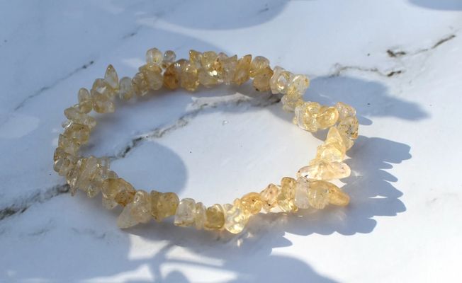 Citrine Chip Bracelet - Soul Sparks