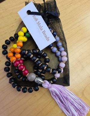 Colourful Wooden Jap Malas - Soul Sparks