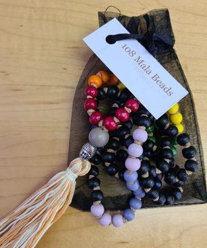 Colourful Wooden Jap Malas - Soul Sparks