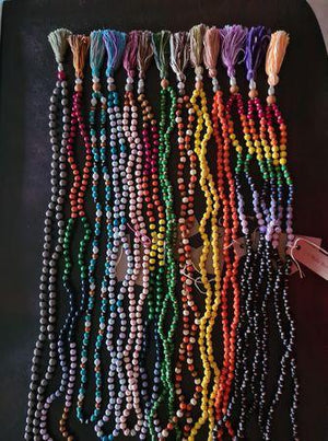 Colourful Wooden Jap Malas - Soul Sparks