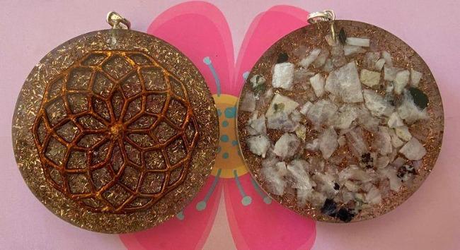 Flower of Life Orgone Pendants - Soul Sparks