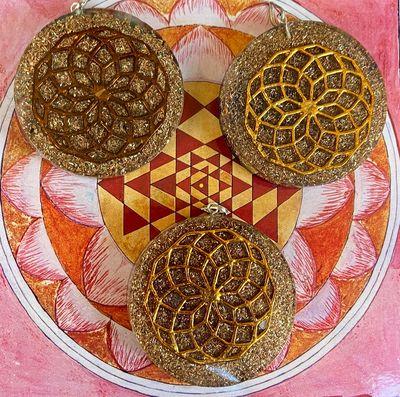 Flower of Life Orgone Pendants - Soul Sparks