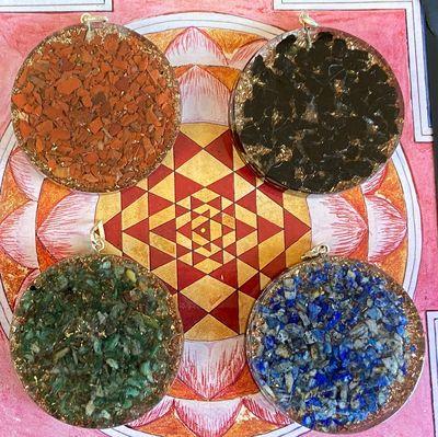 Flower of Life Orgone Pendants - Soul Sparks