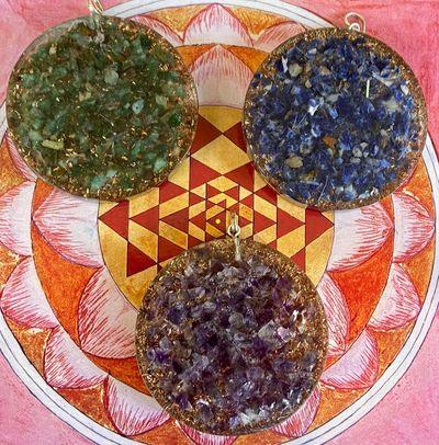 Flower of Life Orgone Pendants - Soul Sparks