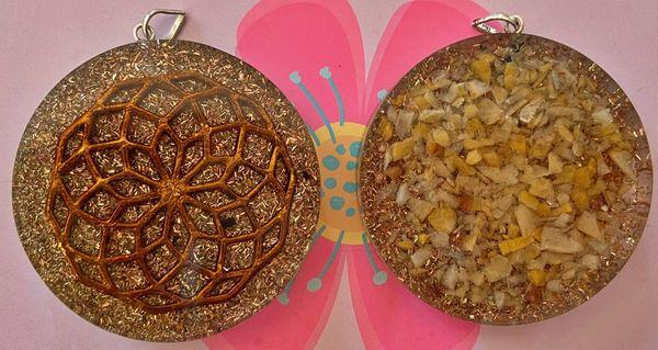 Flower of Life Orgone Pendants - Soul Sparks