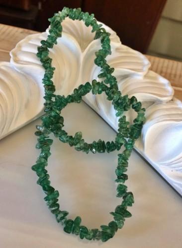 Green Aventurine Chips Bracelet - Soul Sparks