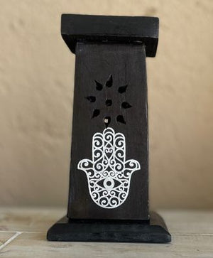 Hamsa Hand Cone Box Tower - Soul Sparks