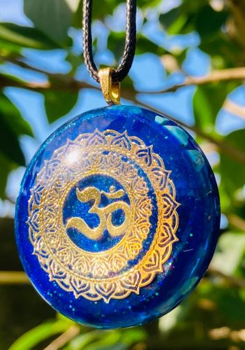 Om Orgone Pendant - Soul Sparks