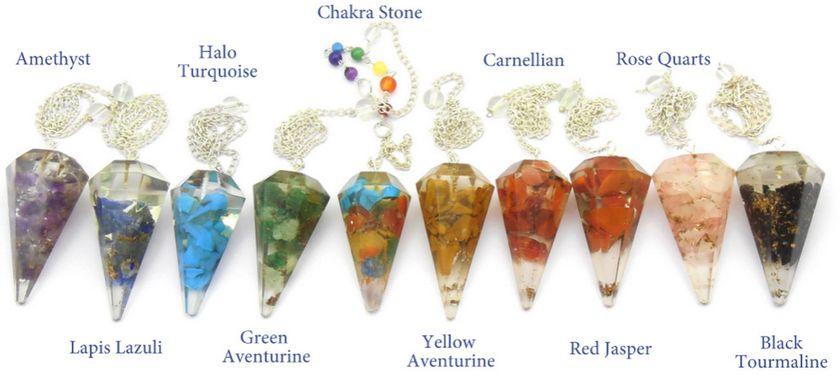 Orgone Chakra Pendulums - Soul Sparks