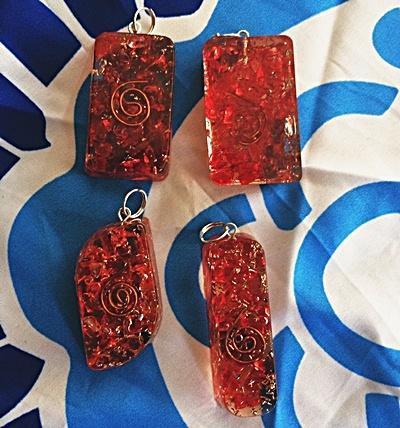 Orgonite Pendants
