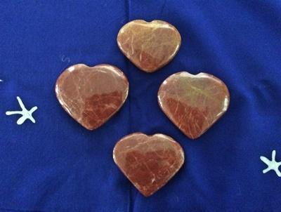 Red Jasper Puffy Heart - Soul Sparks