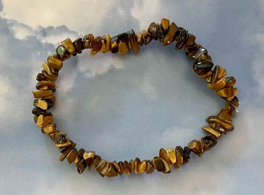 Tigers Eye Chips Bracelet - Soul Sparks