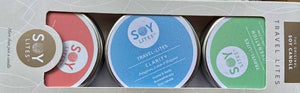 Travel-Lite Gift Pack1: 3 x 55ml Harmony, Rejunvenation, Clarity - Soul Sparks