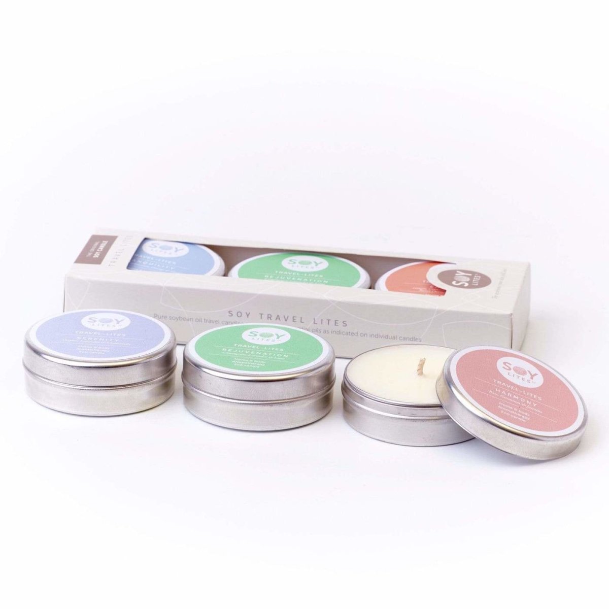 Travel-Lite Gift Pack1: 3 x 55ml Harmony, Rejunvenation, Clarity - Soul Sparks